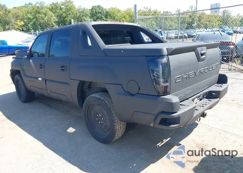 2002 Chevrolet Avalanche 1500 from USA, damaged, VIN 3GNEK13T52G179377